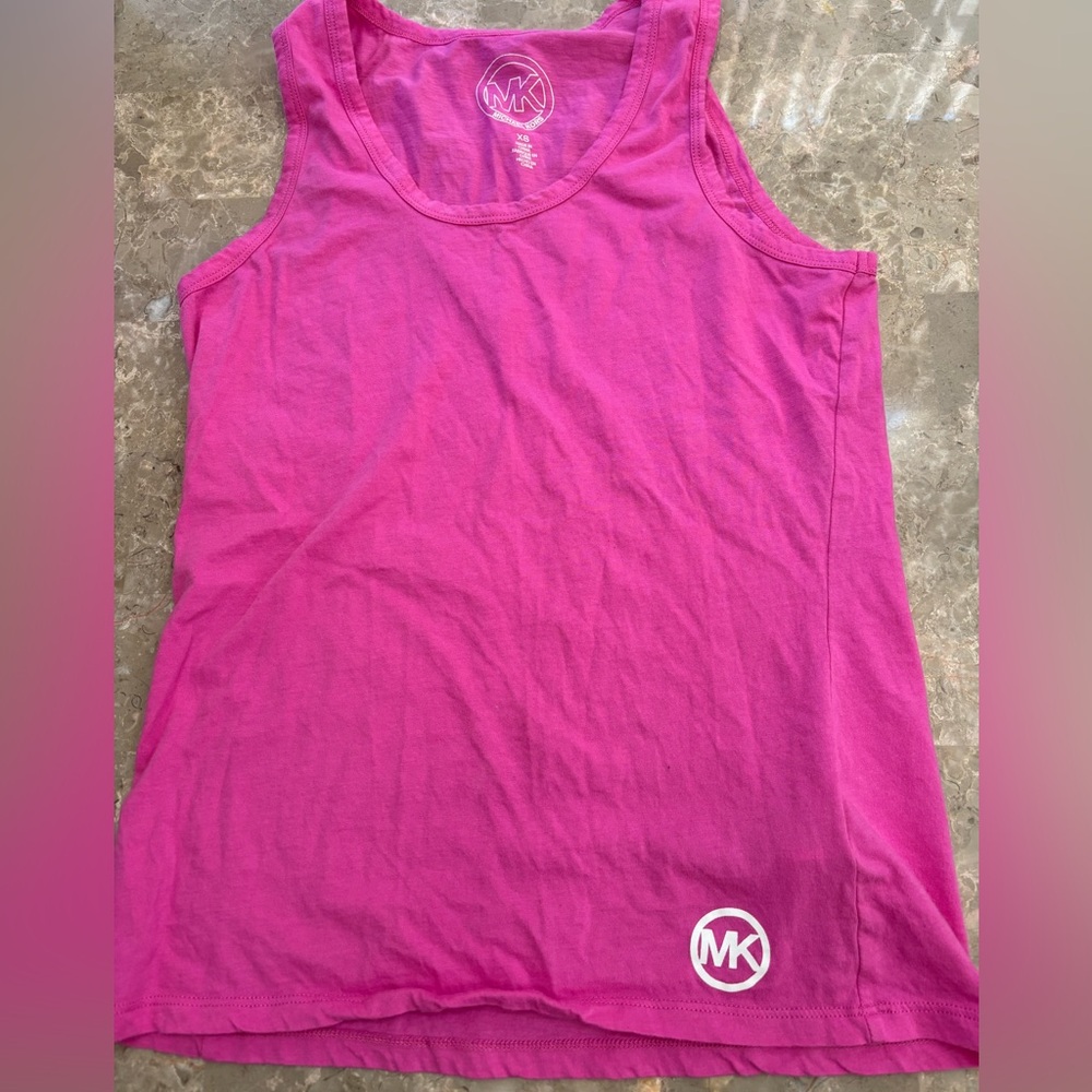 Michael Kors pink tank top XS
